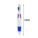 1pc Cartoon Keychain Ballpoint Pen Randomcolor Press Ballpoint Pen Pen Q3O1