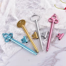 2X Creative Cute Key Pen Gel Pen School Supply Office Stationary LJ