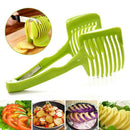 Kitchen Fruit Tomato Clip Holder Vegetable Lemon Potato Onion Cutter Hot