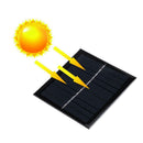 Mini 95x95mm 5.5V 1W Solar Panel Power Module for Light Battery Cell Phone A
