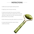 Facial Massage Roller Jade Stone Face Lift Hands Body Skin Relaxation Stick