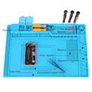Heat Insulation Silicon Pads Desk Mats Phone Repair Maintenance Platform Solder