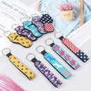 5 Chapstick Holder Keychains with 5 Wristlet Lanyard  Lipstick Holder Party  Ew