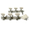 2pcs Aoustic Guitar String Tuning Pegs Keys Beige Button for Guitar Parts