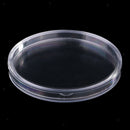 10pcs 90mm Plastic Clear Round Coin Case Capsule Storage Holder Containers