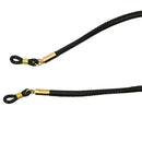 2x PU Leather Stripe Eyeglasses Chain Holder Retainer Spectacles Rope Neck Cord