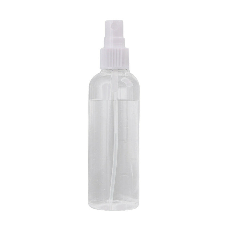 6pcs Transparent Empty Spray Bottles Plastic Refillable Perfume Containers A