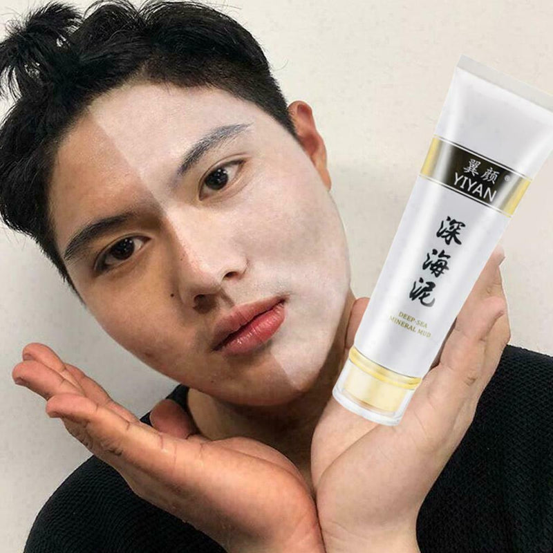 Body deep sea mud whitening moisturizing body luster For body cleanser care E7Y9