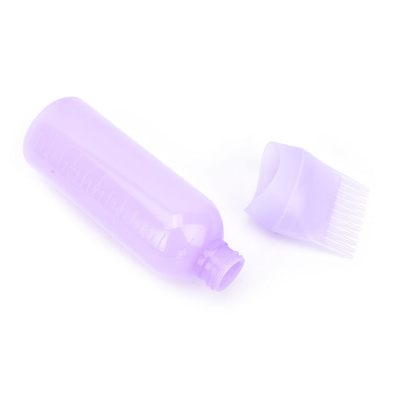120ML Hair Dye Bottle Applicator Comb Dispensing Salon Hair Coloring Dye WGJ Bj
