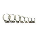 60pcs Stainless Steel Hose Clamp 6-38mm Range Worm Gear Fuel Line Clamp K1B