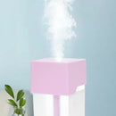 220ml Air Humidifier Essential Oil Diffuser USB Cool Mist Maker (Pink) A