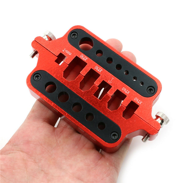 Aluminium Alloy Multifunctional Soldering Station XT60 XT90 T Banana PlugB 3C