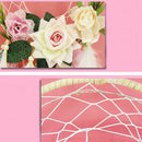 Dream Catcher Handmade DIY Decorative Pendant Flower Dream Catcher Wall Han