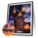5D Diamond Painting DIY Halloween Full Round Drill Rhinestone Picture (2)