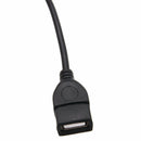 12.4cm Portable USB 2.0 A Female to Micro B Male Converter OTG Adapter Cable.