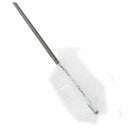 Aquarium Flexible Feather Tube Cleaning Brush 155cm Long White transparent
