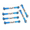 6 Pack Machined Metal Front Rear Adjustable RC Turnbuckles Pull Rod for 1/12 &