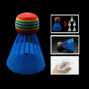 10pcs Colorful Badminton Balls Shuttlecocks Sport Training Train Game m U1T A5K3