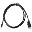 1.5m/5ft mini HDMI (D) to HDMI (A) HD TV Cable Male to Male for GoPro HD HE