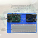 5 in 1 RAB Holder Breadboard ABS Base Plate for Arduino UNO R3 MEGA2560  A
