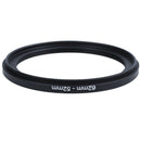 62mm-52mm 62mm to 52mm Black Step Down Ring Adapter for Camera