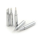 5pcs 936 Electric Brass Soldering Irons Tip Solder Station Conical Bevel Ti Ty