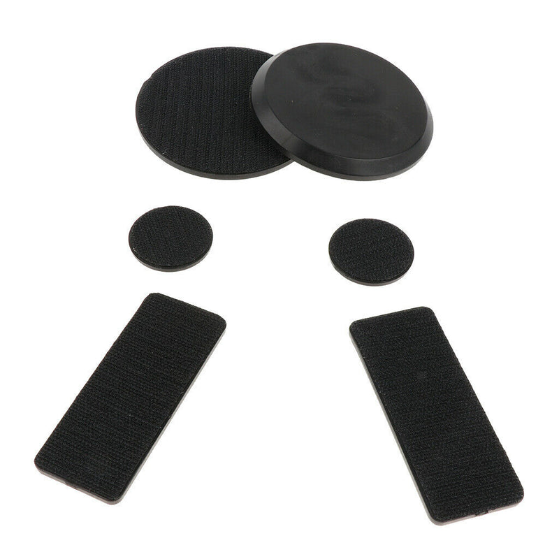 Longboard Replacement Glove Palm Pucks Blocks Slider Puck Set Protect Black