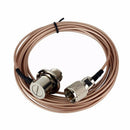 Pink 5 meter coaxial cable UHF / PL-259 for men YAESU for ICOM KENWOOD mobi W8W3