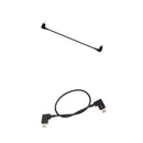 2x USB Type-C Data Sync & Charging Cables, Right Angled USB-C Male Cable + 90