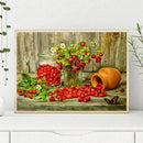 DIY Digital Painting By Numbers Kits Food Canvas Frameless Drawing Picture