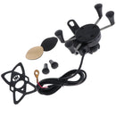 Adjustable Cellphone Phone Holder Rest Support for Motorcycle Bicycle Mirror Rod