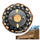 2.5" 8 Tooth AngleGrinder Disc Tooth Chain Saw Carving Wood Tool Best C6G0