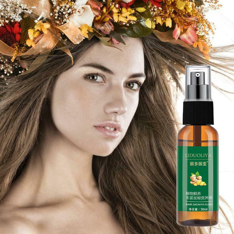 Ginger Germinal Serum Essence Oil Loss Treatement Growth Hair Regrow 30ml