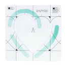 Square Acrylic Patchwork Quilting Ruler For Clothing Design 16.5cm
