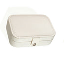 Multifunction Jewelry Storage Box Portable Fresh PU Leather Packing Case