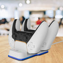 LED Dual Charger Stand Cradle for Sony PS5 Controller Charging Station Dock