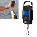 50kg Digital Travel Fish Luggage Postal Hanging Hook Electronic Weighing Sc Y2U4