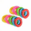 10PCS Anti Mosquito Insect Repellent Wrist Hair Band Bracelet Camping Outdoor CY