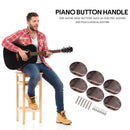 6pcs Electric Guitar String Tuner Knob Handle Guitar String Tuning Pegs Cap A