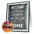 Diamond Painting 5D DIY Full Drill Letter Embroidery Cross Stitch (K986) A