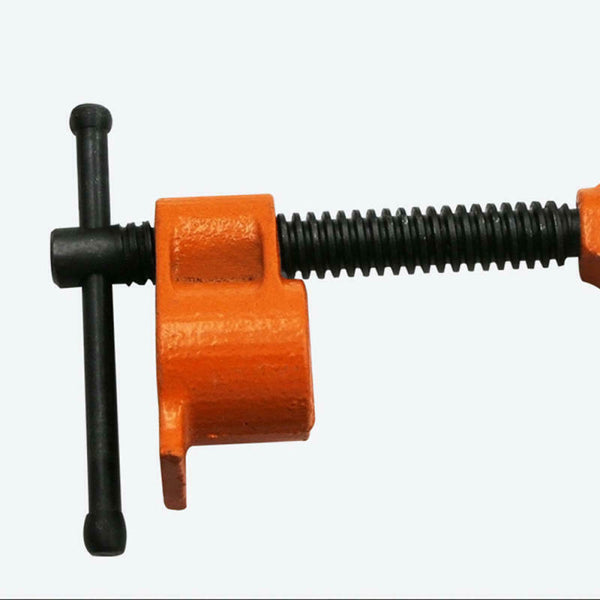 1/2 3/4inch Wood Gluing Pipe Clamp Set Cast Iron Woodworking Carpenter Tool