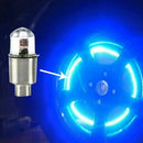 4pcs RGB LED Tyre Tire Air Valve Caps Light Car Bike Stem Cap Light Lamp Bulb