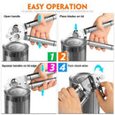 Can Opener Stainless Steel Manual Tin Can Opener Heavy Duty 3-in-1 Bottle O L9M8