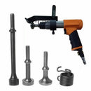 3Pcs Smoothing Pneumatic Air Hammer Bits Long Bit Tool &1 X Spring Tire Rep Z9T2
