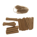 100x Kraft Paper Gift  Tags Handmade with Love Label Luggage Xmas String