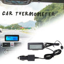 Car Thermometer Digital LCD Thermometer Auto Temperature Meter Gauge Y5E2