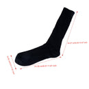 1pair Men Women For Health Daily Heated Socks Autumn Winter Relaxing Foot Warmer