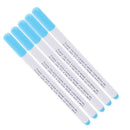 5x Water Erasable Pens Fabric Ink Marker Pen for Dressmaking Sewing Blue