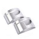 1pcs Creative stainless steel semi-circular self-adhesive suction towel to- OZ