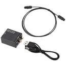 Optical Coaxial Digital  To Analog Audio Converter Adapter RCA L / R